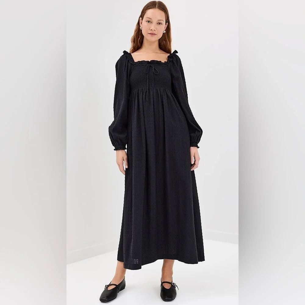black nap dress The Louisa Nap Dress